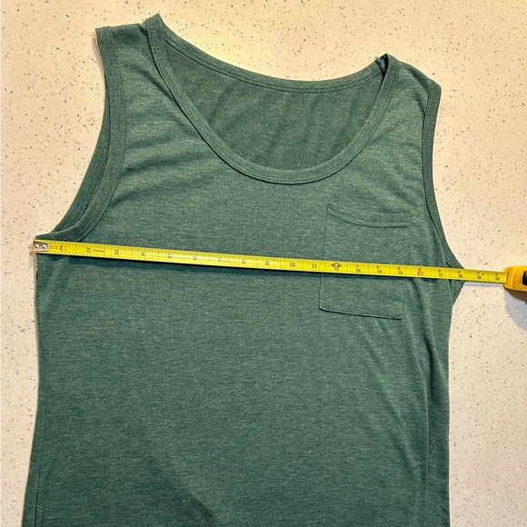 Long & green tee shirt tank dress - Picture 6 of 12